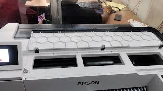 Epson SC F530 Sublimation Printer [upl. by Wehner763]