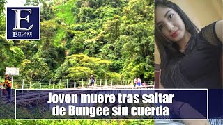 Joven muere tras saltar de Bungee sin cuerda confundió la señal del instructor [upl. by Tiffany6]