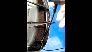 How to change VW Golf MK5 Front Wiper Blades [upl. by Nirac79]