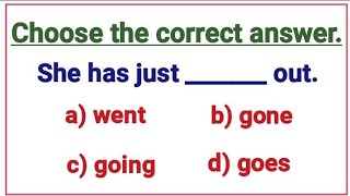 English Grammar Test ✍️📘 Take this test to learn and improve English 📝 Can you pass this exercise [upl. by Abana]