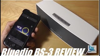 REVIEW Bluedio BS3 Stereo Bluetooth Speaker [upl. by Sul]