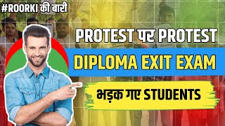 Protest पर Protest 🙏  Exit Exam For D Pharmacy  Diploma In Pharmacy Exit Exam 2024 [upl. by Zilada]