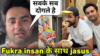 Jasus expose double faced youtubers Jasus with fukra insaan Fukra insaan support jasus [upl. by Greg]