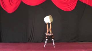 Hiwot tilahun foot juggling act [upl. by Allak]