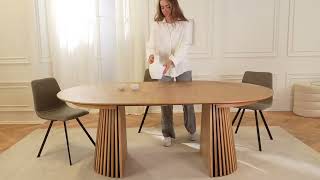 Table ronde extensible Galia [upl. by Magnuson]