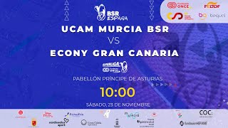 SUPERLIGA FUNDACIÓN ONCE  DH 2425  J6  UCAM MURCIA BSR  ECONY GRAN CANARIA [upl. by Alliw]