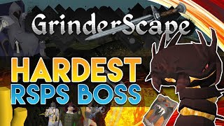 Grinderscape  The Hardest RSPS Boss EVER  12 Unique Attacks Minions and More [upl. by Junina]