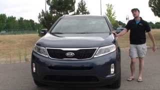 Real First Impressions Video 2014 Kia Sorento EX AWD Touring [upl. by Shepperd]