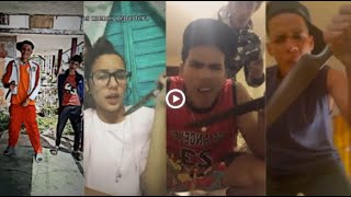 Jóvenes cubanos sacan cuchillos y machetes para bailar el nuevo Trend con la canción de Chocolate MC [upl. by Darrick]