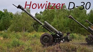 Howitzer D30 in Action❗ Russian Artillery💥 [upl. by Jasmine387]