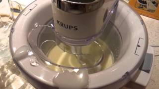 Krups GVS1 Ice Cream Maker [upl. by Gurevich]