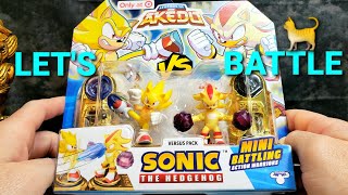 AKEDO WARRIORS SONIC VERSUS PACK TARGET EXCLUSIVE REVIEW 🔥💛⚔💛🔥 [upl. by Wivina]