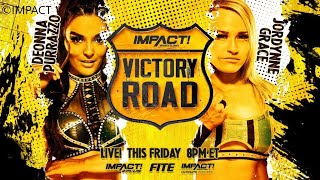 Deonna Purrazzo vs Jordynne Grace  Singles Match  Impact Victory Road 2023  WWE 2K23 [upl. by Asila757]