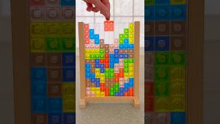 How To Play Tetris Board Game  Montessori Toys  Brain Teasers [upl. by Neelie]