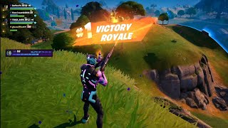 Nice Teamwork quotZero Buildquot Win Squads Fortnite Chapter 5 Season 1 [upl. by Yeltrab]