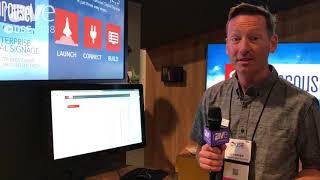 DSE 2018 Tightrope Media Systems Shows Carousel 71 CMS with ZeroTouch Deployment for BrightSign [upl. by Trygve]