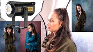 New Godox FV150 Hybrid Flash Shooting LED Portraits [upl. by Tomlinson]