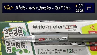 Flair Writometer JUMBO Ball Pen an INR 30  638 [upl. by Josephson]