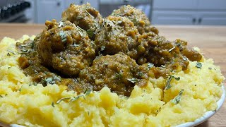 Meatballs amp Mashed Rutabaga Nightshade amp Dairy Free [upl. by Spear870]