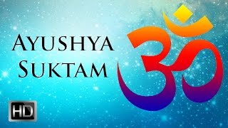 Ayushya Suktam  Mantra for Health  DrR Thiagarajan [upl. by Hsak]