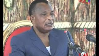 SASSOU NGUESSO MENACE A KINKALA LE GOUT DU SANG A LA LANGUE [upl. by Akiehsal]