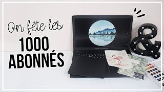 CONCOURS créatif pour les 1000 ABONNES [upl. by Tsui]