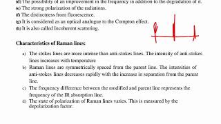 Raman effect Atomic physics Allahabad entrance pyq ramanline Raman effect and application [upl. by Ahsimit567]