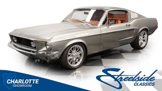 1968 Ford Mustang Fastback Restomod 8485CHA for sale  Charlotte Atlanta Dallas Tampa Phoe [upl. by Doran]