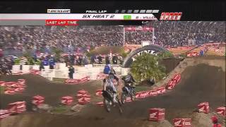 2010 AMA Supercross Round 9 Daytona  450  HD 720p [upl. by Nnylyak]