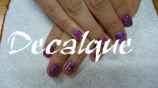 Adesivos Inteiros  Decalque para as unhas [upl. by Kenon]