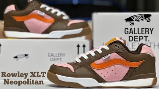 Vans Vault and Gallery Dept Rowley XLT Neopolitan  Unboxing and Lace Swap [upl. by Amrac]