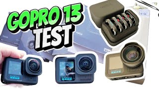 🔴GOPRO HERO 13 MegaTest  Makro  Ultra Wide Lens Mod  NDFilter  Magentic Mount  Dual Charger [upl. by Rolph336]