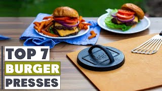 Top 7 Burger Presses for Perfectly Shaped Patties [upl. by Sila475]