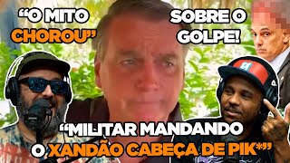 BOLSONARO CHORANDO ALEXANDRE O GLANDE E MAIS DE 800 PÁGINAS DE GOLPE [upl. by Aeuhsoj]