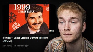 Reacting to Jschlatt quotSanta Claus Is Coming To Townquot [upl. by Alyos228]