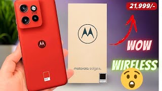 Moto Edge 50 Neo 5G Unboxing amp Review 🔥 Wireless Charging Support in Rs 21999 [upl. by Berneta]