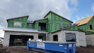 AampJ Construction Update Toll Brothers Laurel Point Lake Nona [upl. by Ynneg]