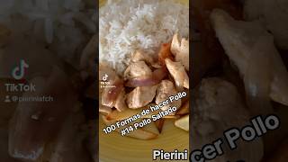 100 Formas de hacer Pollo 14 PolloSaltado Lomosaltado chifa fusion [upl. by Aihsilat]