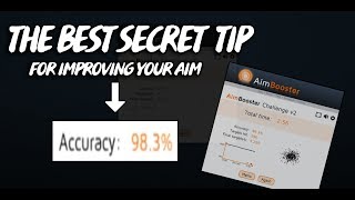 The BEST SECRET TIP for Improving your Aim using AimBooster [upl. by Erny440]