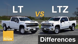 2024 Chevy Silverado 25003500HD LT vs LTZ  Differences Explained [upl. by Lindly313]