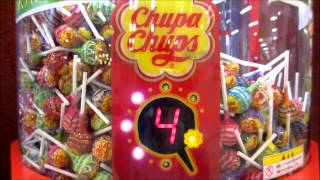 チュッパチャップス 自動販売機 Chupachups Candy Lollipops vending Machine Japan [upl. by Pieter148]