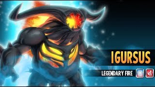 Igursus Premiere Monster  Monster Legends [upl. by Merri]