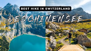 Oeschinensee Panorama Hiking Guide  Best Hike in Switzerland🇨🇭 [upl. by Graf455]