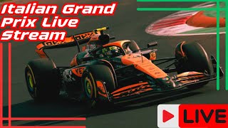 🔴LIVE F1 Italian Grand Prix Live Stream [upl. by Innavoig]