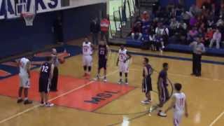 Conant vs Hoffman Estates High School Basketball Game 12314 [upl. by Yeroc323]