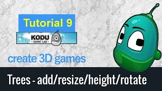 Kodu Game Lab  Tutorial 9 [upl. by Aseela]