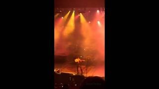 Yngwie Malmsteen solo throws guitar smashes guitar  Generation Axe Warner Theatre DC April 24 2016 [upl. by Nelrah]