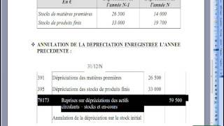 193 Dépréciations sur stocks [upl. by Duck871]