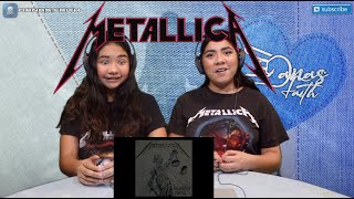 Two Girls React To Metallica Dyers Eve Lyrics HD [upl. by Olds]