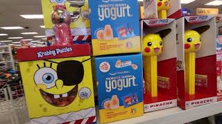 CANDY  SPONGEBOB KRABBY PATTY FAMILY SIZE  HELLO KITTY BIG GUMMY  GIANT PIKACHU PEZ  YUMMY [upl. by Elletnuahc]